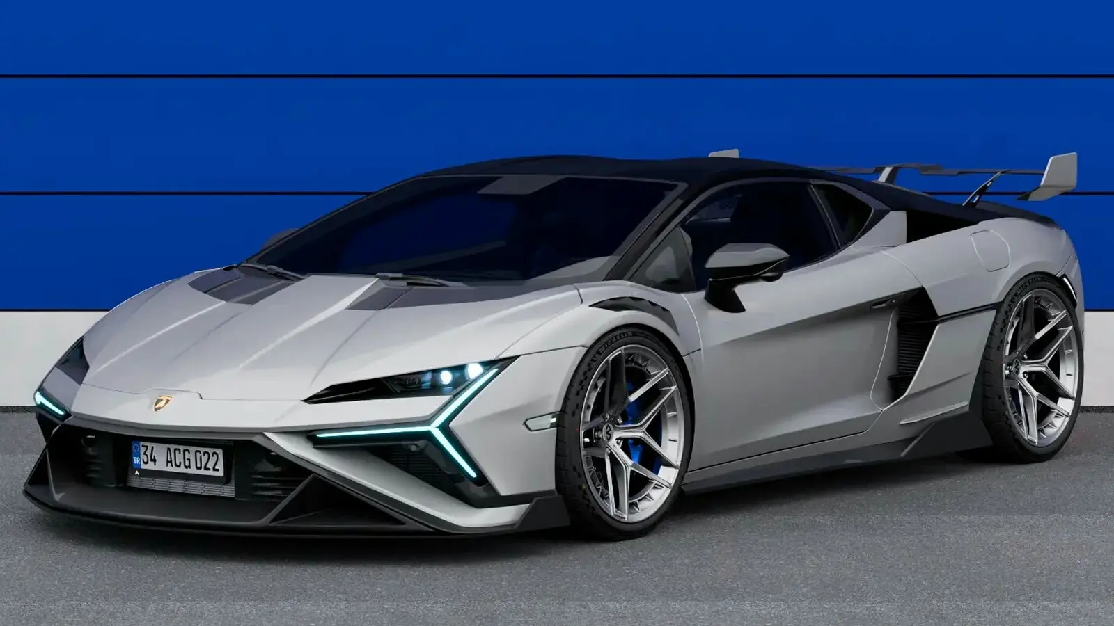 Render Shows Lamborghini Temerario Spyder as SV-style