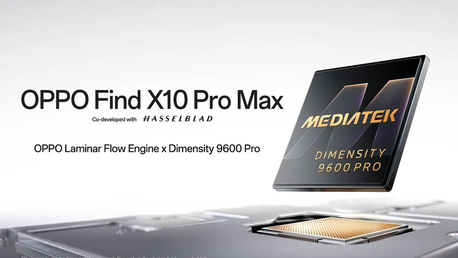 Oppo: Find X10 Pro Max kommt weltweit mit Dimensity 9600 Pro