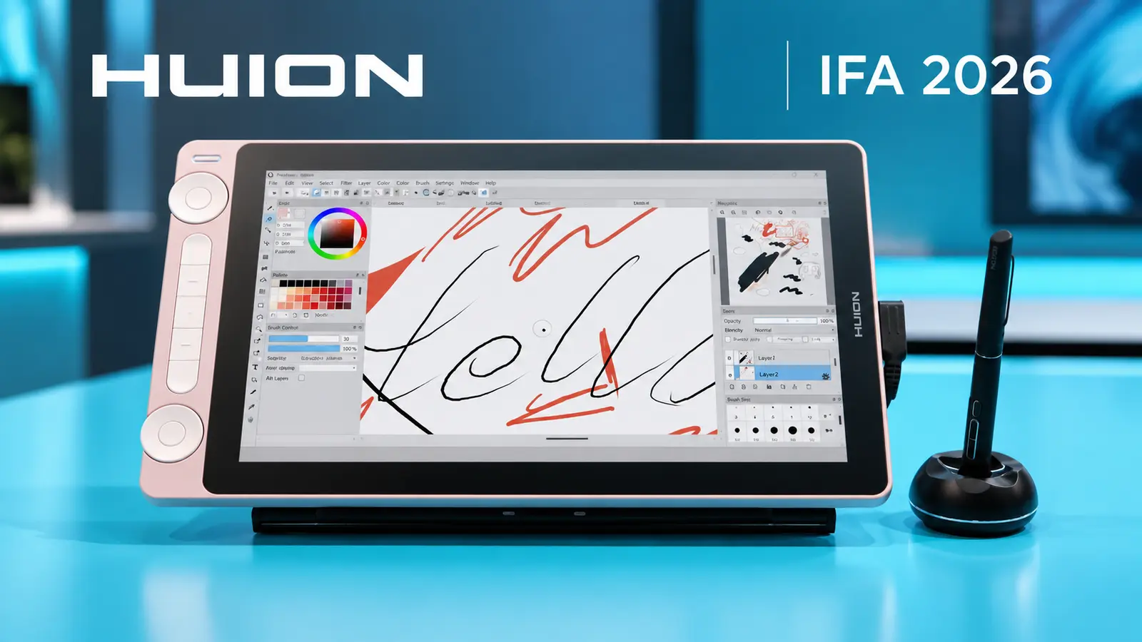 Huion IFA 2026: Kamvas Pro 27, Note und Pad 12 vorgestellt