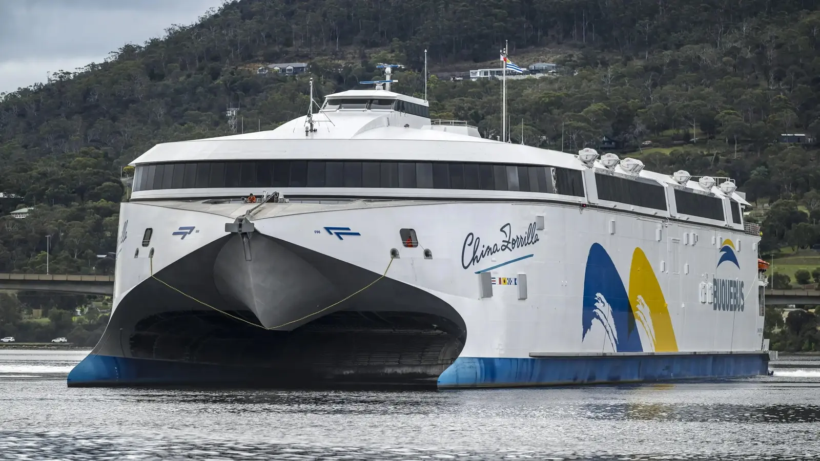 China Zorrilla delivered; world's largest electric ferry