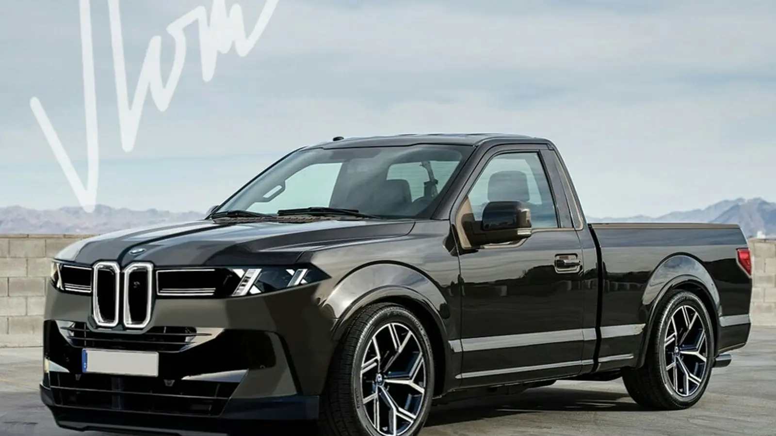 BMW TX5 M60 Sport Truck Rendering Imagines Single-Cab