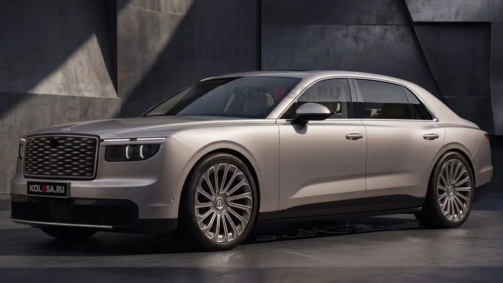 Next-gen Bentley Flying Spur Adopts Torcal Design in CGI
