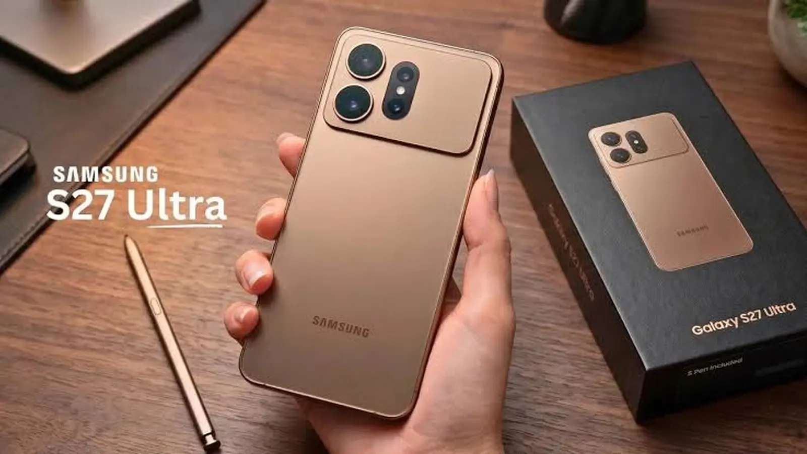 Galaxy S27 Ultra: schmalere Ränder, größerer Kamerabuckel