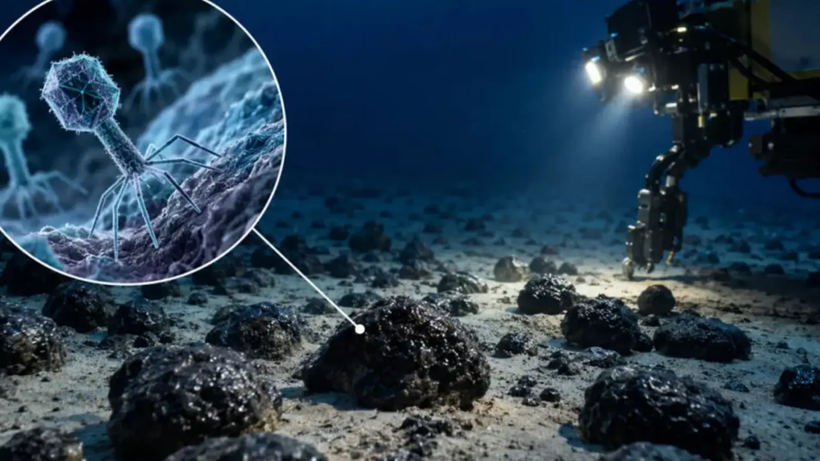 12,000 Unknown Viruses Found in Deep Pacific Nodules