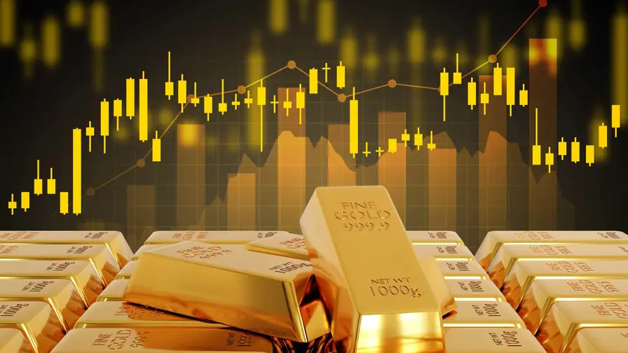 Gold Plunges 3.4% as Yields Surge - Is Bitcoin at Risk?