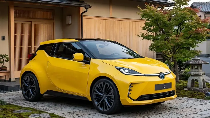 2028 Toyota iQ CGI Revival Imagines Three-Door Return