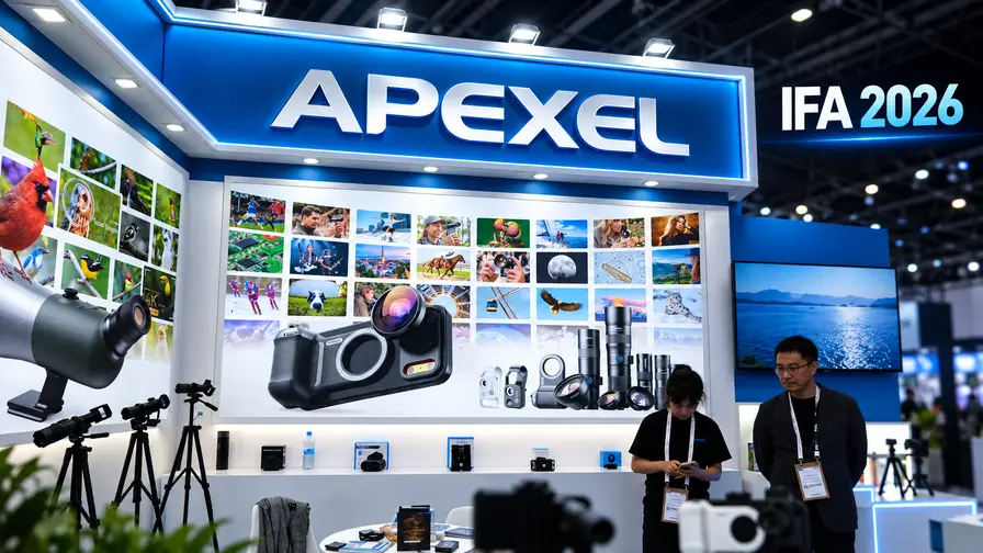 Apexel auf der IFA 2026: Teleobjektive und KI-Optik