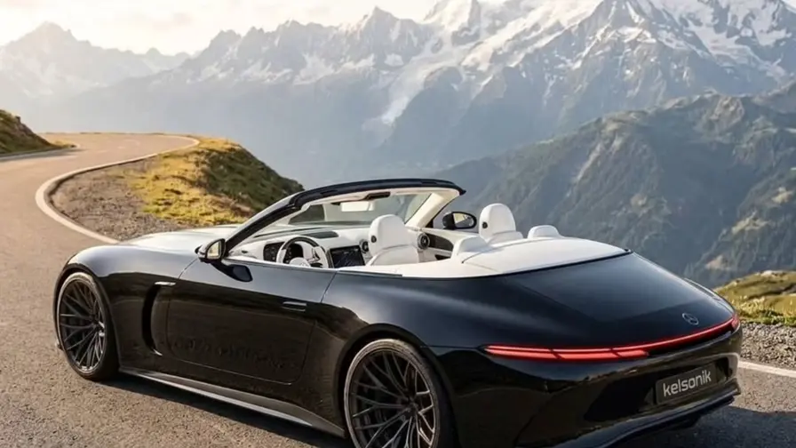 Kelsonik's 2027 Mercedes S-Class Cabriolet CGI Revealed