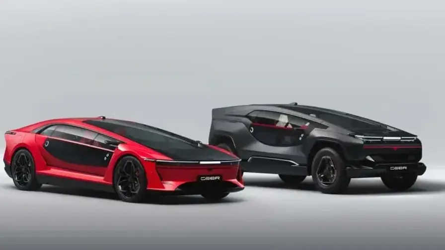 Saudi Brand Ceer Unveils EXOBOT EVs with BMW, Foxconn Tech