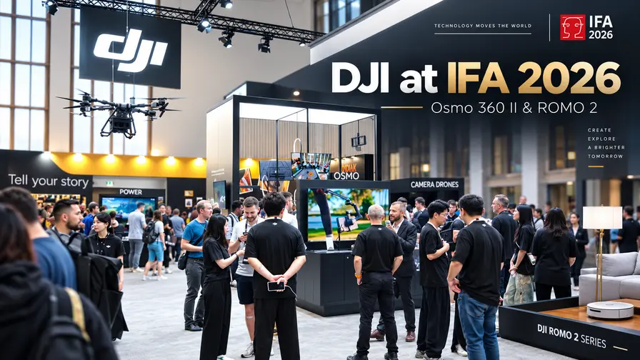 DJI: Osmo 360 II und ROMO 2 auf der IFA 2026 vorgestellt