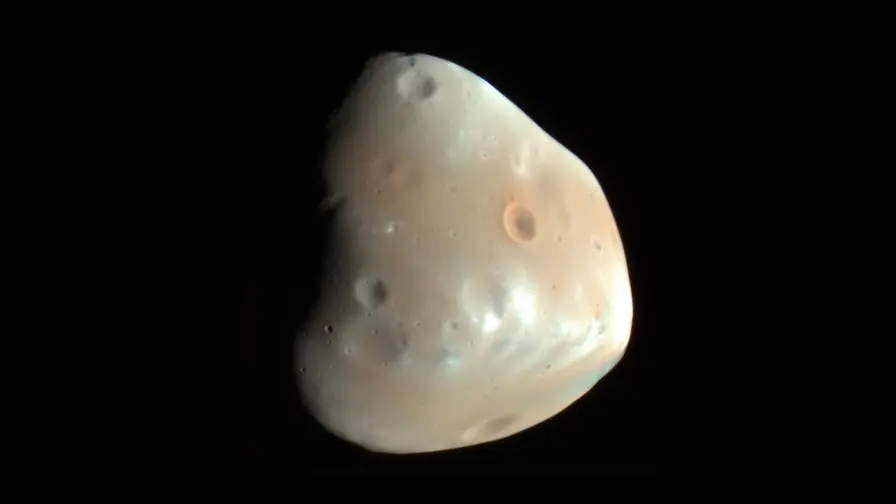 How One Asteroid Could Have Reforged Mars’s Moon Deimos
