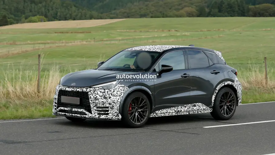2027 Lexus LBX Morizo RR Spied with Carbon Upgrades