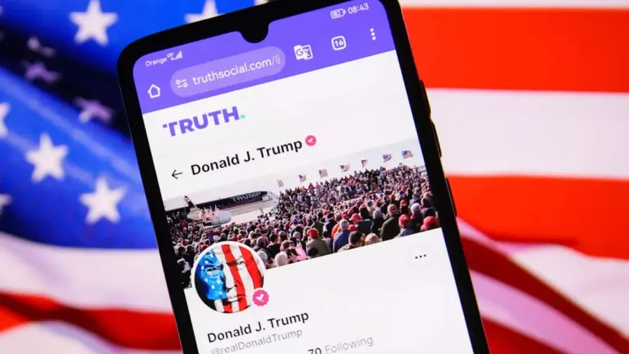 Das Weiße Haus nennt Truth Social mächtigstes Netzwerk Das Weiße Haus nennt Truth Social mächtigstes Netzwerk
