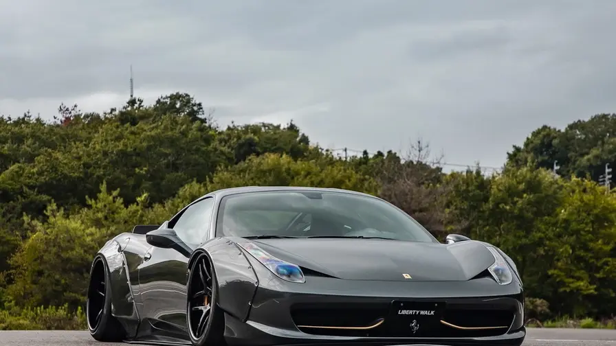 Liberty Walk Widebody Transforms Ferrari 458 Italia