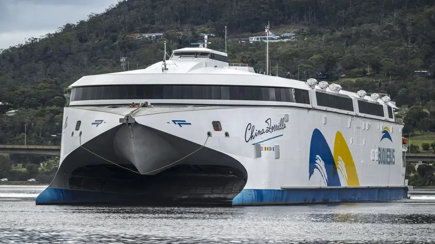 China Zorrilla delivered; world's largest electric ferry