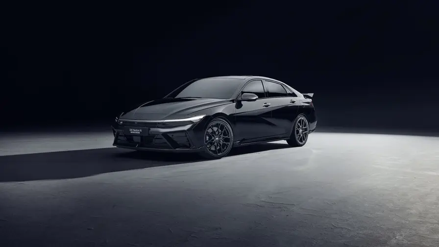 Hyundai Debuts i30 Sedan N Monochrome With Low-Key Look