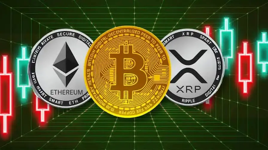 Whales Accumulate as Bitcoin, Ethereum and XRP Slide