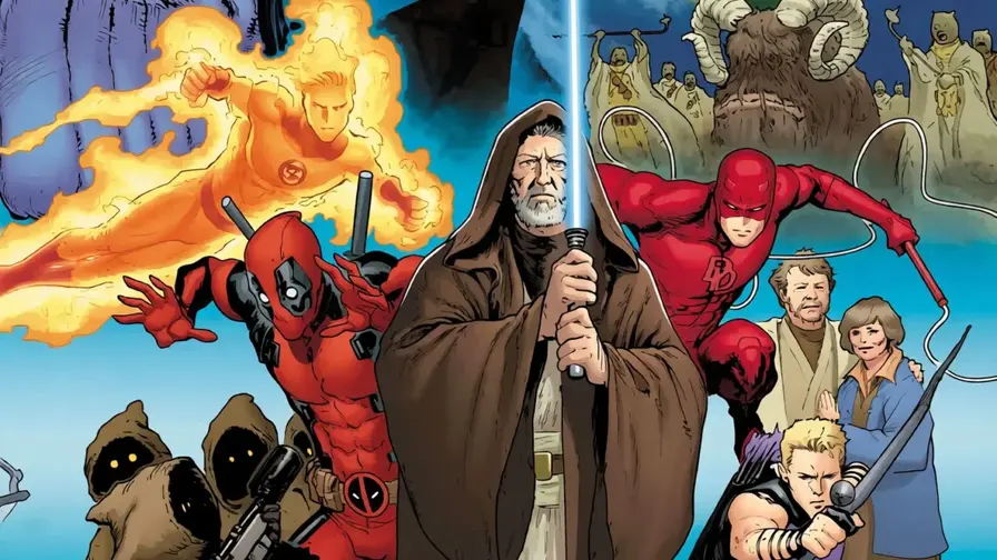New Alex Ross Art Teases Luke Skywalker with Spider-Man
