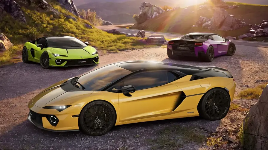 Lamborghini Temerario Tetoonro Reveals Two-Tone Theme