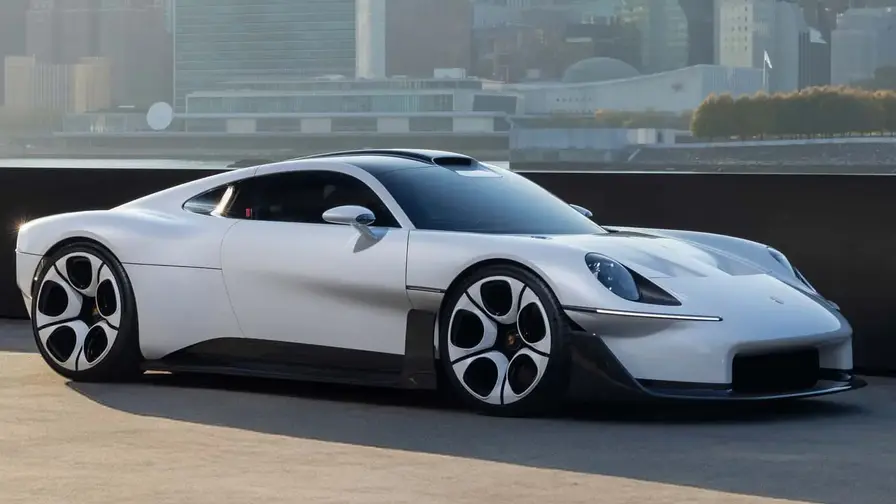 Porsche Mission S Concept: Mid-Engine Supercar Above 911