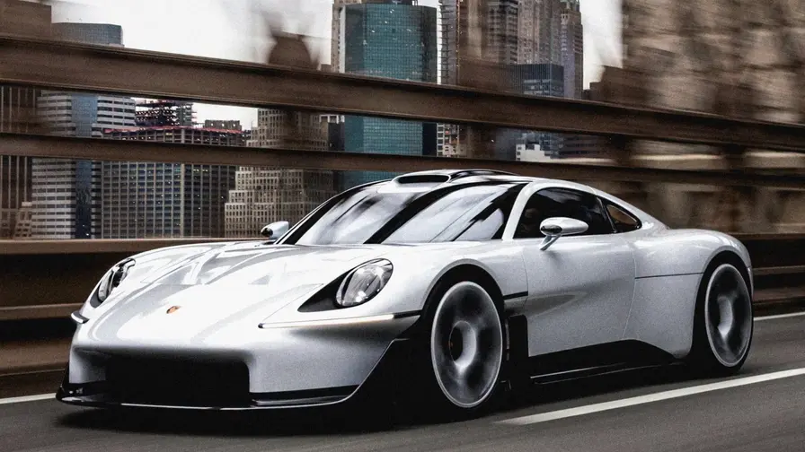 Porsche Mission S Makes First Public Drive in New York