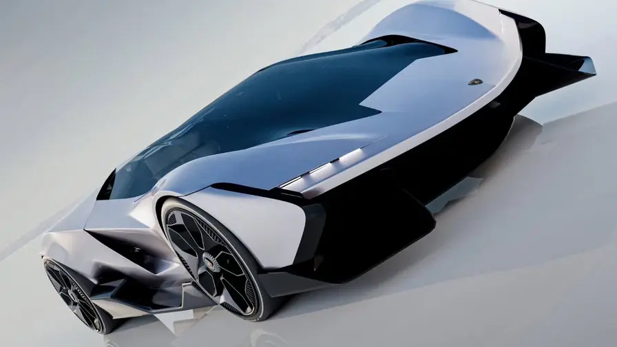 Lamborghini Audace concept imagines PHEV V8 cockpit