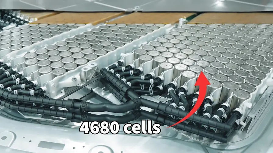 Tesla Roadster Uses Redesigned 4680 Pack for Fast Charging