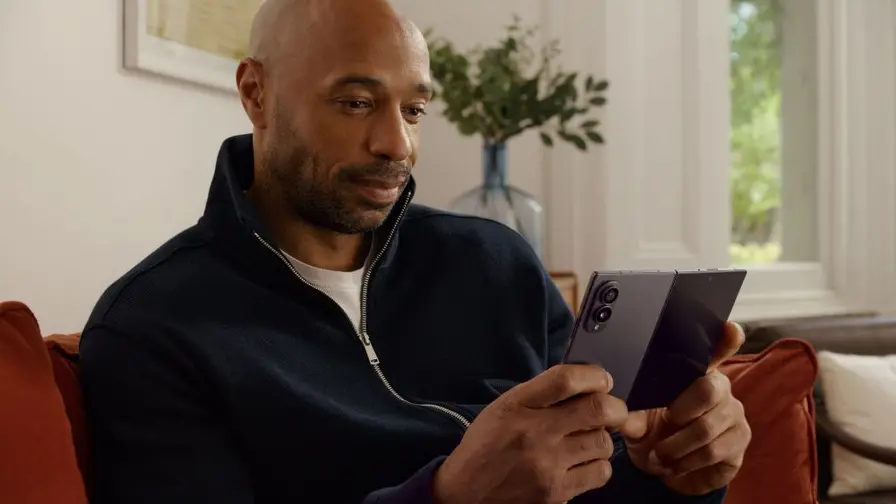 Thierry Henry wirbt für Samsungs Foldables in Europa