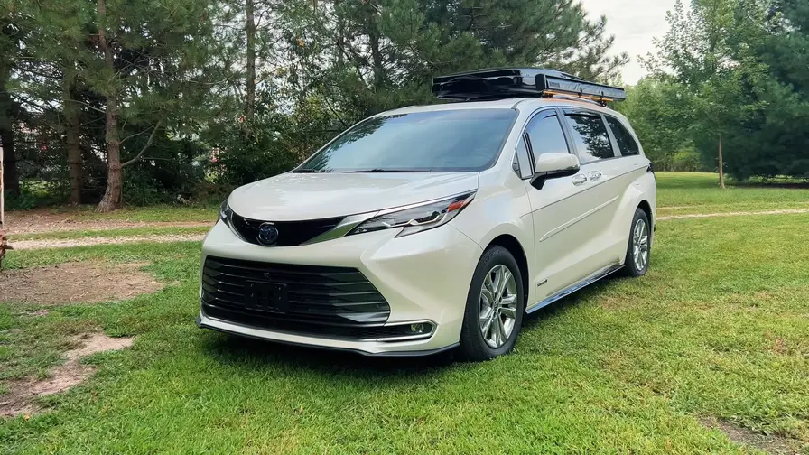 Small Vans Big World Turns 2023 Toyota Sienna Mini-Camper