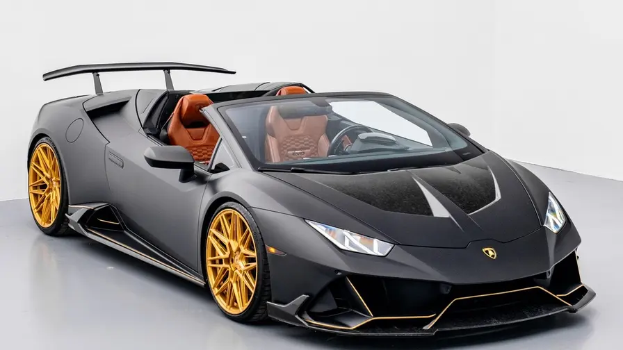 Supercharged Lamborghini Huracan Evo Spyder Listed