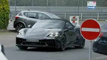 2027 Porsche 718 Electric Unmasked in New Spy Shots 2027 Porsche 718 Electric Unmasked in New Spy Shots