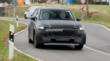 Mazda CX-90 Mule Spotted at JLR Nürburgring Test Center Mazda CX-90 Mule Spotted at JLR Nürburgring Test Center