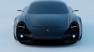 Virtual Porsche 356 Reimagined in Retro-Future Design Study Virtual Porsche 356 Reimagined in Retro-Future Design Study